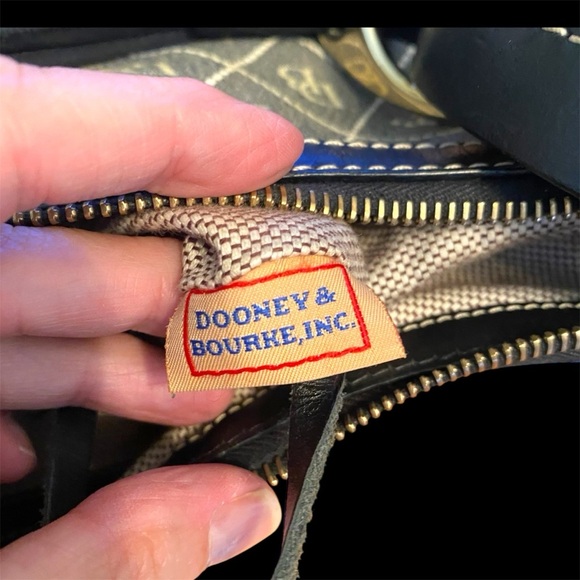 Dooney and Bourke Canvas Shoulder Bag - Picture 12 of 13